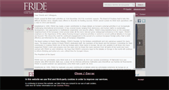 Desktop Screenshot of fride.org